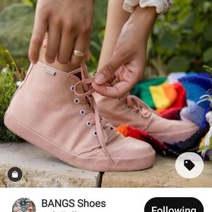 BANGS Desert Rose high tops